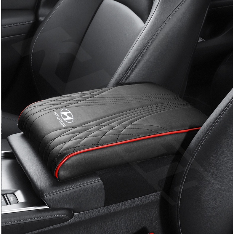 Đệm Da Lót Hộp Tỳ Tay Xe Hơi hyundai stagazer creta accent getz avega i10 santafe h1 matrix i30 hb20 tucson