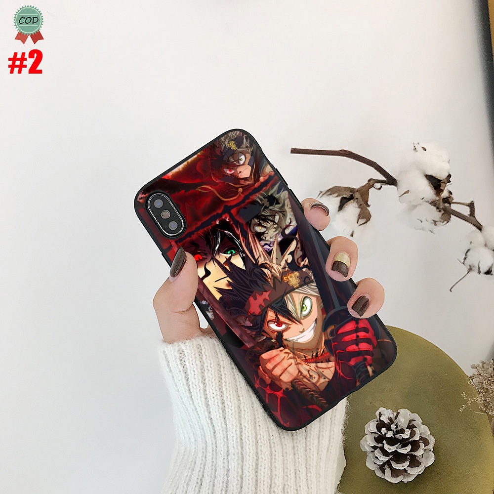 Ốp Điện Thoại Mềm Hình anime black clover Cho oppo reno 5k 6 pro plus 6z 7 8 7z 5g 4g y1
