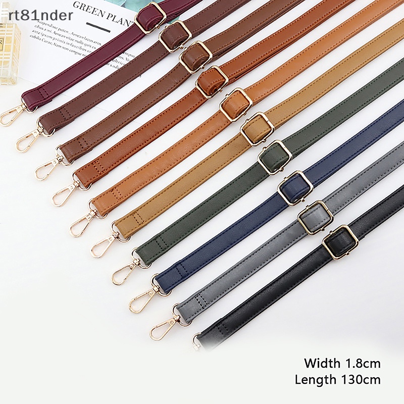 Rt Dây Đeo Túi Xách Bằng Da pu Bản Rộng 1.8cm Dài 130cm Có Thể Điều Chỉnh