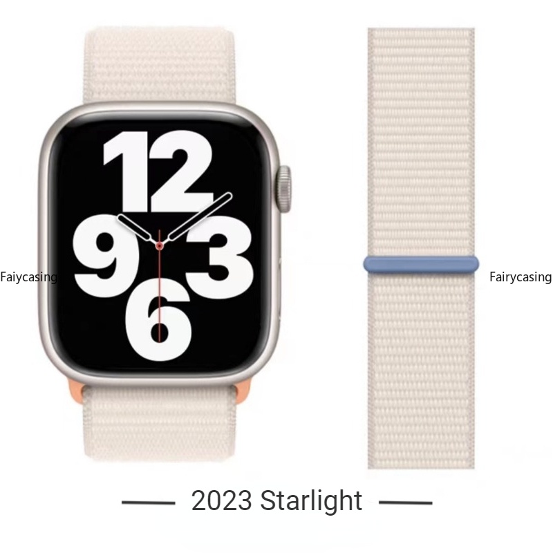 Dây Đeo nylon Tùy Chỉnh Kích Thước Cho Đồng Hồ Thông Minh apple series 9 44mm 40mm 41mm 45mm 42mm 38mm 49mm 8 ultra 2 7 6 se 5 3