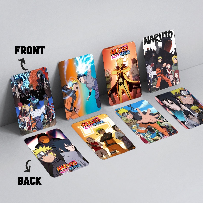 NARUTO Lomo Card Hokage Uzumaki Naruto Uchiha Sasuke Photocard 60pcs/box