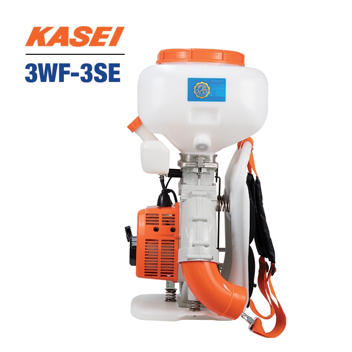 Máy phun sạ 3 trong 1 KASEI 3WF-3SE dùng để sạ lúa, phun vôi, phun phân bón