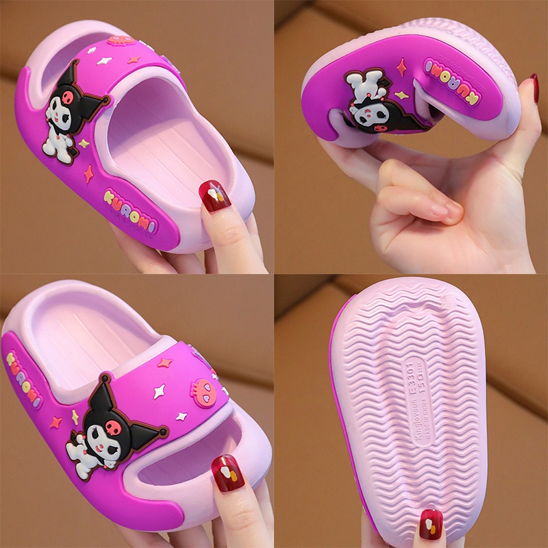 Suge Dép Đi Trong Nhà Hình sanrio hello kitty kuromi my melody cinnamoroll Đáng Yêu Cho Bé Gái