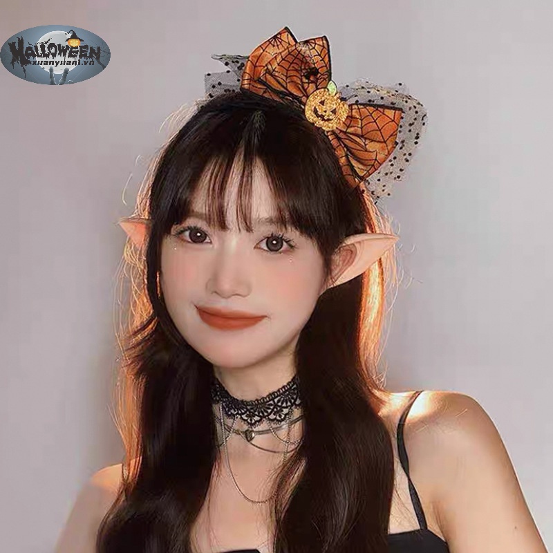Băng Đô Cài Tóc Hóa Trang Phù Thủy Nhện halloween vn