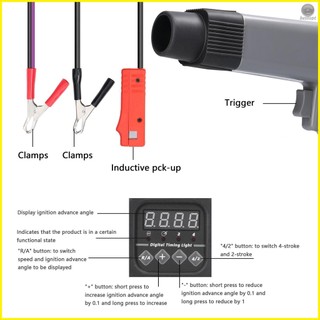 Inductive Timing Light with Digital Display for Precise Ignition Timing