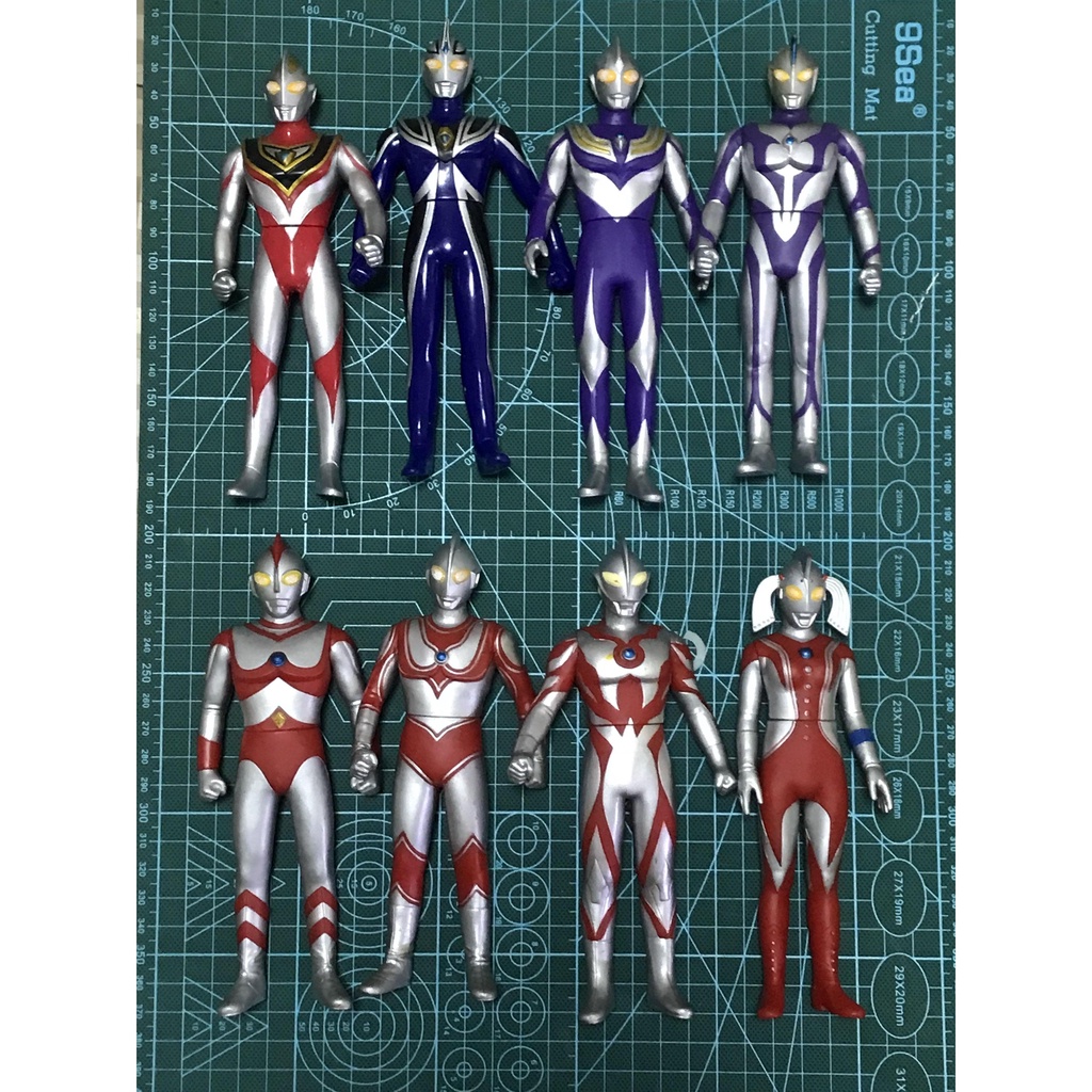 Bandai Nhân Vật ultraman 17cm 17cm Bằng Cao Su Mềm