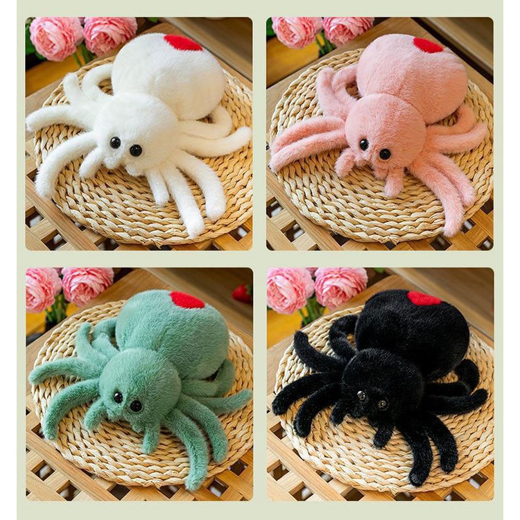 Thú Nhồi Bông Hình Nhện Hoạt Hình Vui Nhộn