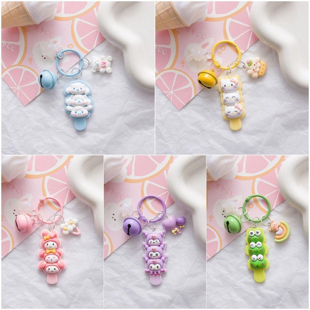 Shanhai my melody Móc Khóa Hoạt Hình diy Cho Điện Thoại / Móc Khóa Hình Kem kuromi melody cinnamoroll