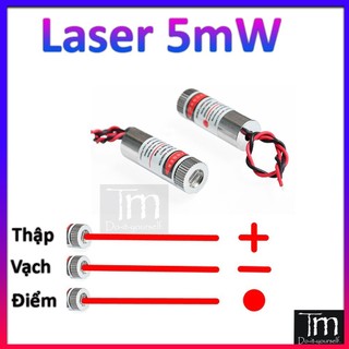 Đầu Phát Laser 5mW Định Vị Chữ Thập - Vạch - Điểm