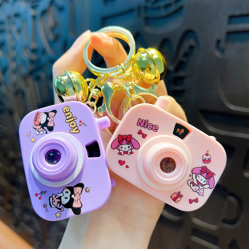 Hoạt Hình Móc Khóa Hình Máy Ảnh sanrio Độc Đáo