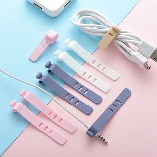 Dụng cụ quấn dây cáp sạc / tai nghe chống rối bằng silicone