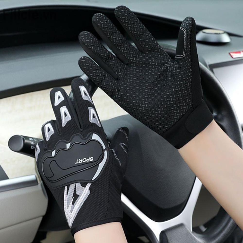 Găng Tay Chống Trượt Thoáng Khí Dùng Đạp Xe / Leo Núi