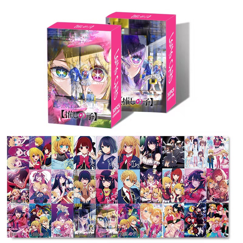 OSHI NO KO NARUTO BLUE LOCK Lomo Card Photocard 30pcs/box