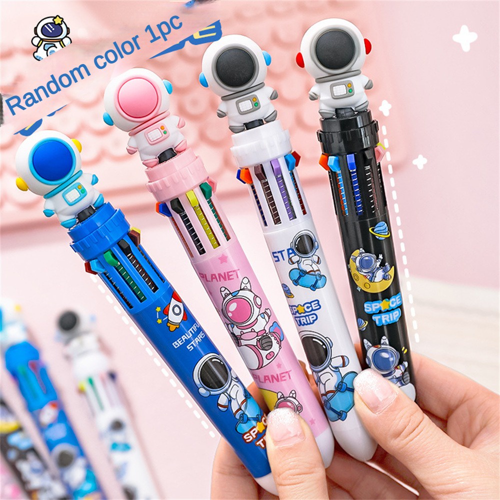 ⚡VẬN CHUYỂN NHANH⚡⚡ Bút Bi Màu Sanrio Pompom Purin Kuromi Pochacco My Melody Gel Pen Mười Màu Bút Bi Bấm Cho Trẻ Em Làm Quà Tặng Ngày Lễ
