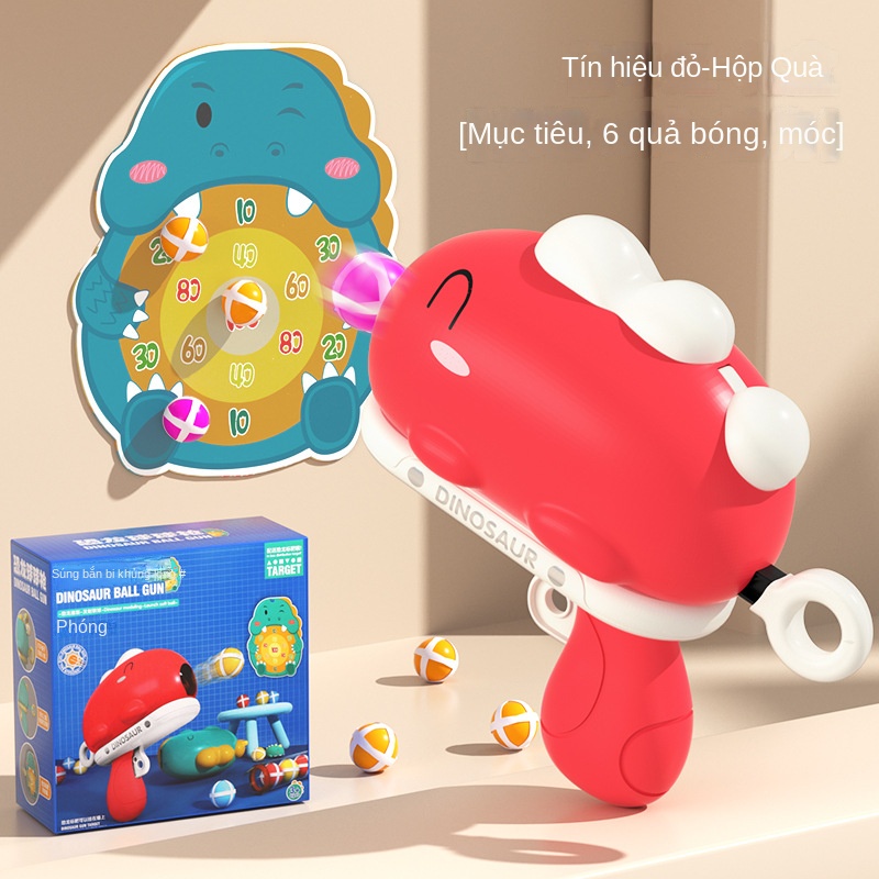 Súng Đồ Chơi Dính Hình Khủng Long Cho Bé