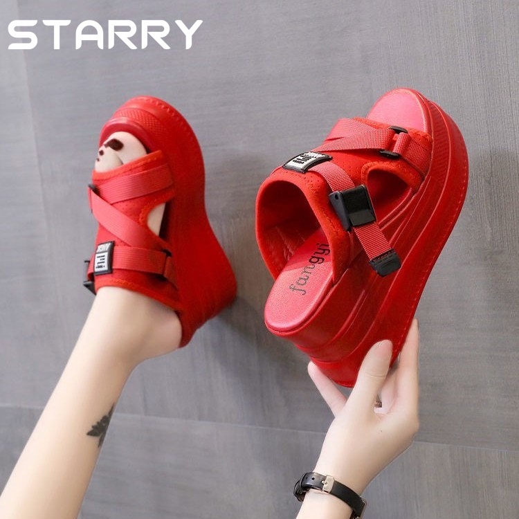 STARRY  dép nữ dép sandal nữ 2023 hotsale Siêu nhẹ Chất lượng cao Linh hoạt Độc đáo FDL2393G4D39Z230926