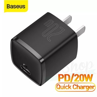 -hshop củ sạc baseus 20w usb c hỗ trợ sạc nhanh type c pd cho táophone 12 pro max 11 mini 8 plus