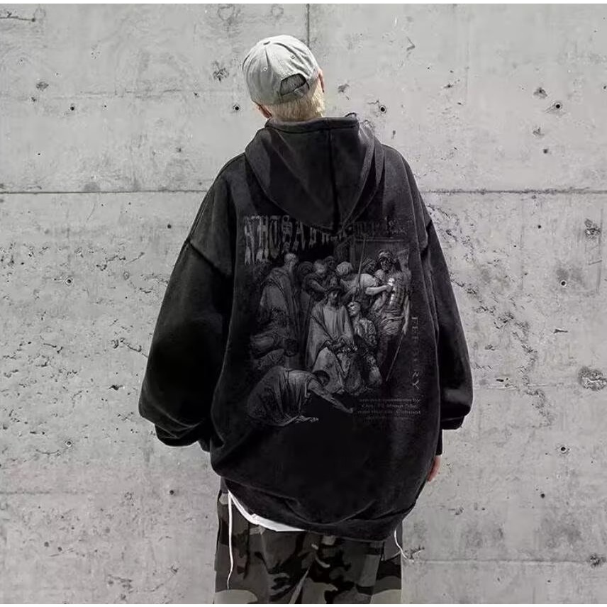 Áo Khoác Hoodie Phong Cách Âu Mỹ Thời Trang Cho Nam