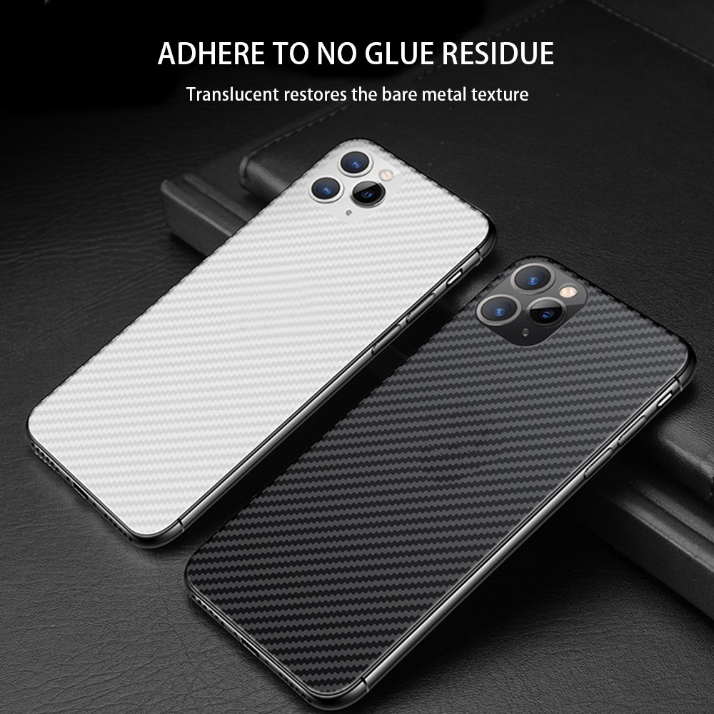 Miếng Dán Sợi carbon Mềm Cho iphone 14 13 12 11 pro max 14 plus
