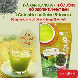 DATE 14/2/2025 Trà xanh Bancha Yanoen 120g