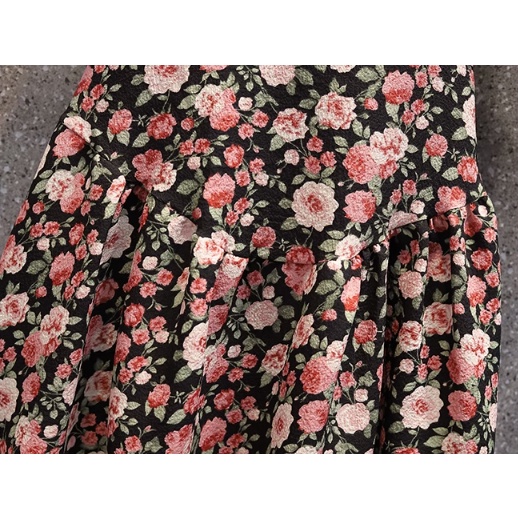 🌸Hàng Order🌸Váy Đầm Bigsize Hoạ Tiết Tay Bồng Dáng Xoè Tà Sexy Nữ Tính🌸Hàng Quảng Châu