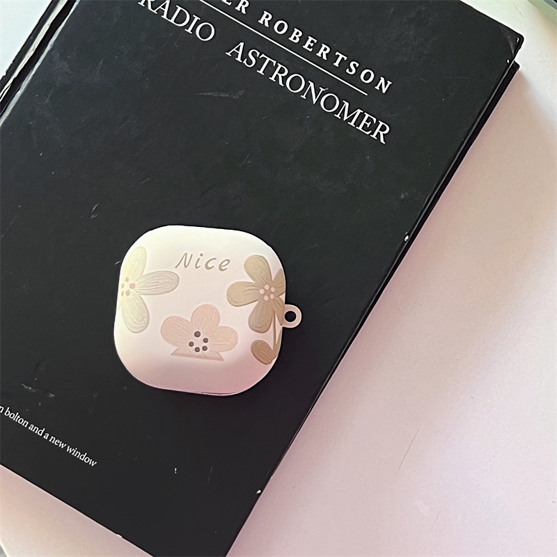 Bao Da Điện Thoại Chống Sốc Hình Gấu Cho samsung galaxy Buds 2 / Buds Live / Buds FE / Buds2 Pro / Buds Pro ins Ốp