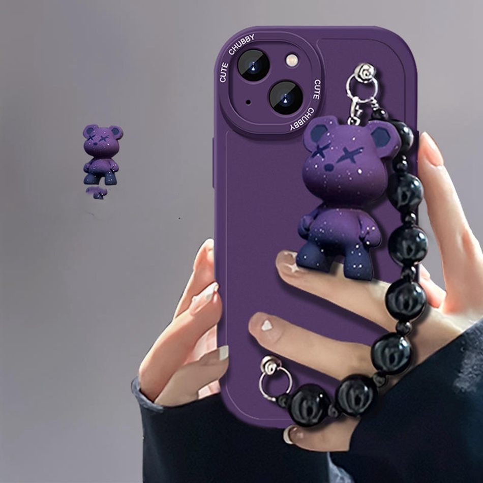 Dễ Thương Ốp Điện Thoại Silicon Dẻo Hình Gấu xx 3d iphone 15 14 13 11 12 pro max mini 6 6s 7 8 plus 7plus x xr xs max 13pro 15pro