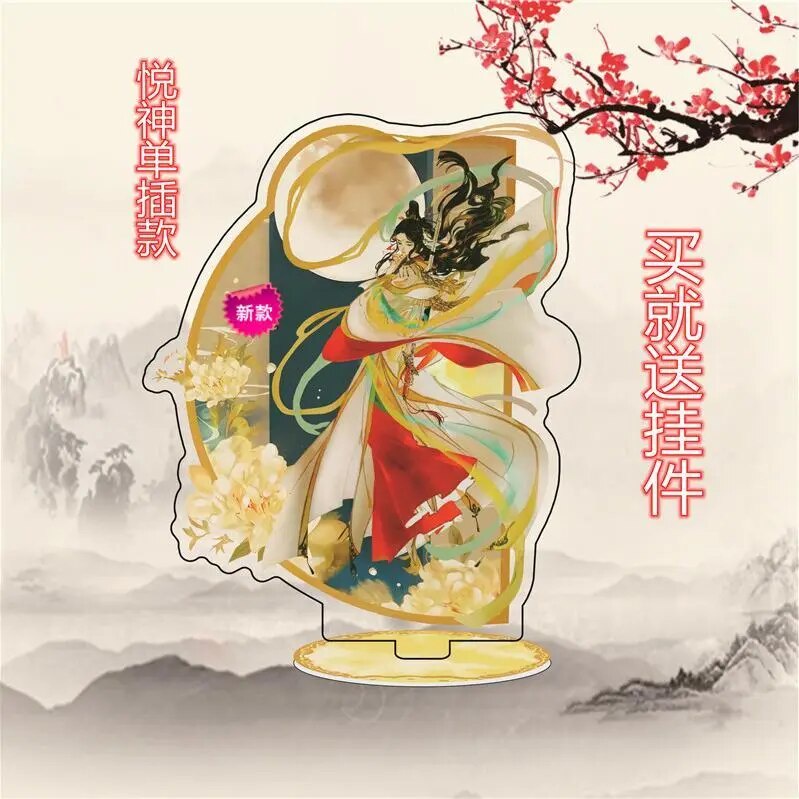 Mô hình Standee Thiên Quan Tứ Phúc Manhua STARember Hoa Thành Tạ Liên Phụ kiện trang trí để bàn góc học tập