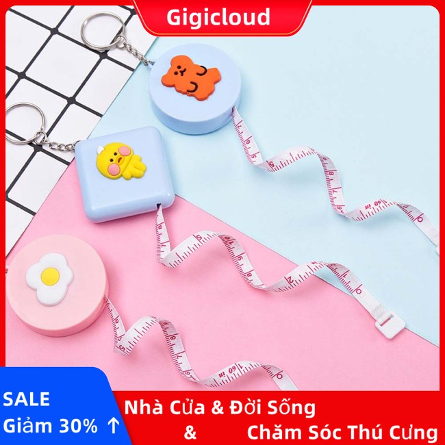 Thước Dây Đo Lường Linh Hoạt Cho Thợ May / Đo Eo / Ngực