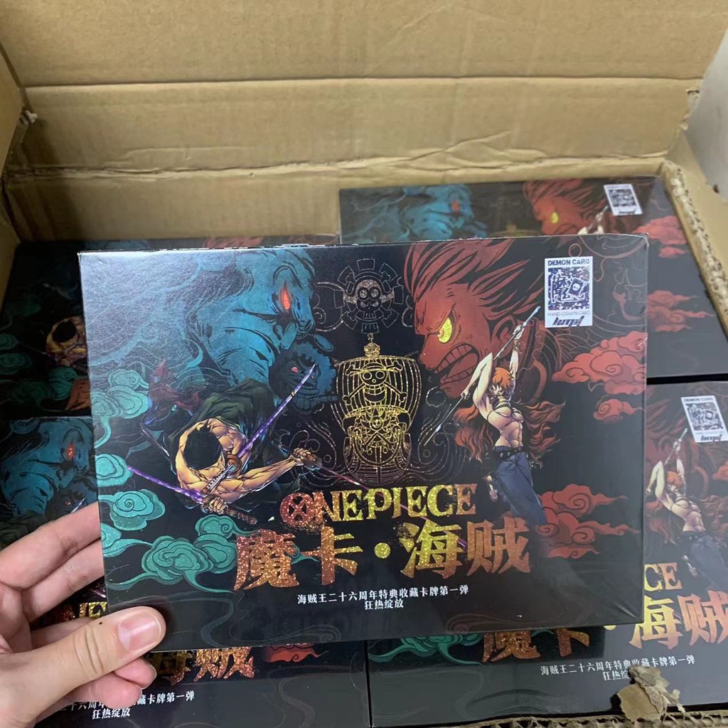 Hộp Sưu Tầm 26 Thẻ Hình one piece Độc Đáo