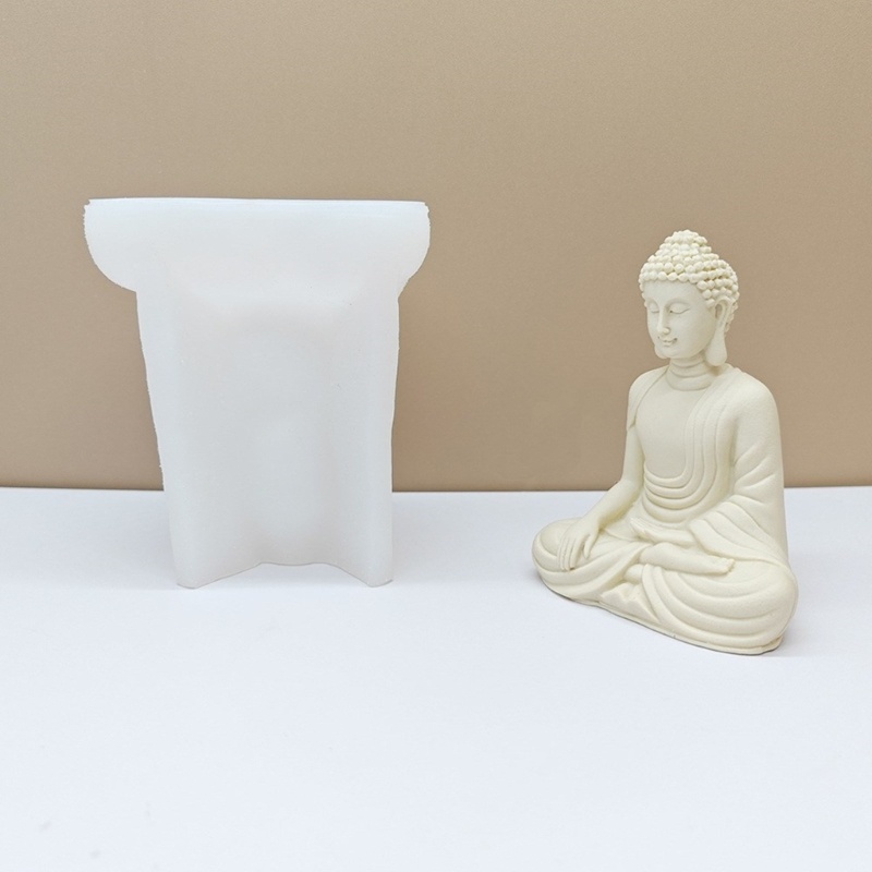 Khuôn Làm Xà Phòng Thủ Công Bằng silicone Hình Phật Tổ