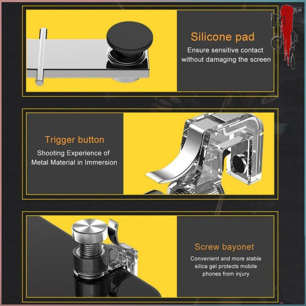 Nút Bấm Hỗ Trợ Chơi Game pubg Trên Điện Thoại r11 Bằng Kim Loại