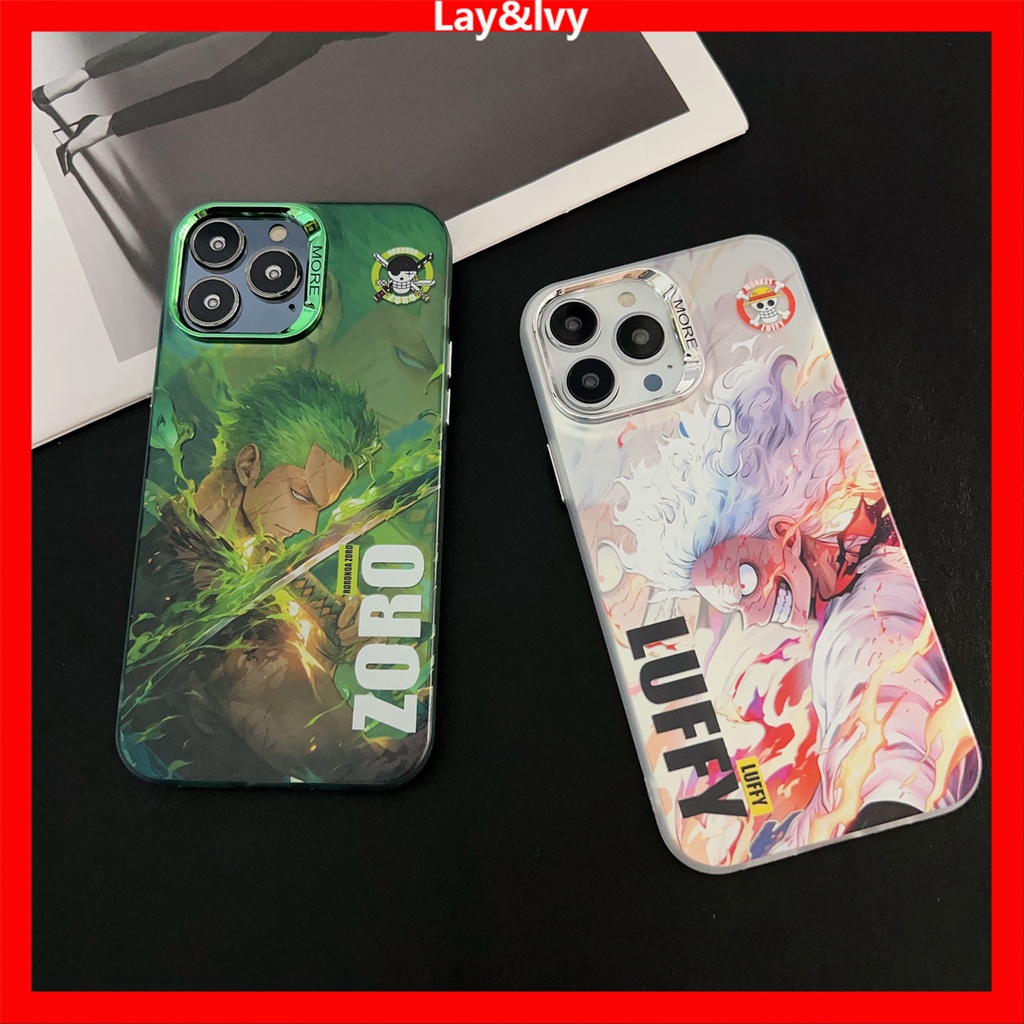 Hoạt Hình Ốp Điện Thoại Silicon In Hình one piece Cho iphone 14 14pro 14max 13promax 12 12promax 11
