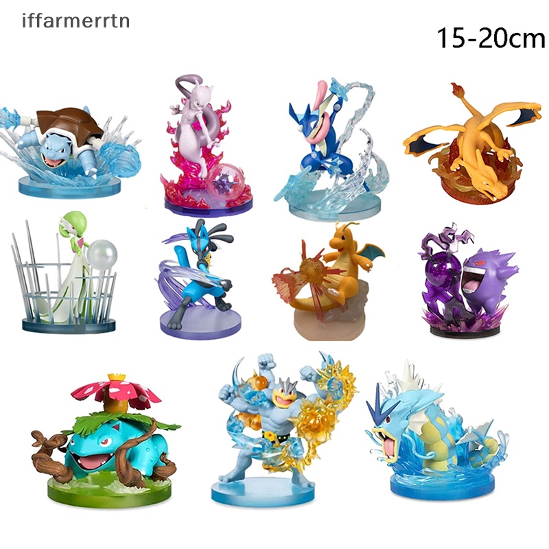 1 Mô Hình Đồ Chơi Nhân Vật Hoạt Hình pokemon lucario gengar charmander 13 / 20cm
