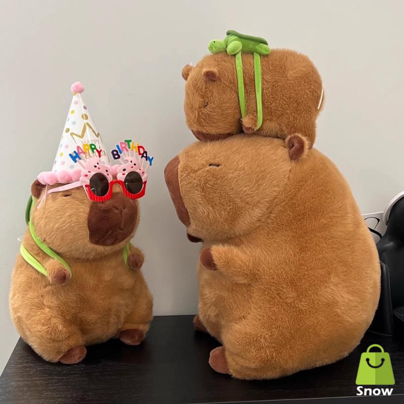 🔥CÓ SẴN🔥Gấu bông Capybara siêu mềm Búp Bê Nhồi Bông Capybara Mềm Mại Đáng Yêu, Gấu Bông Mô Phỏng Capybara
