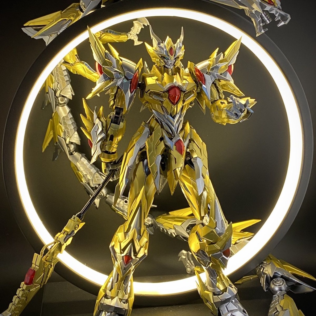 Moong nuclear ao bing Bộ Đồ Chơi Lắp Ráp Mô Hình Màu Phủ Kim Loại Phù Hợp Với Người Mẫu mecha Chính Hãng