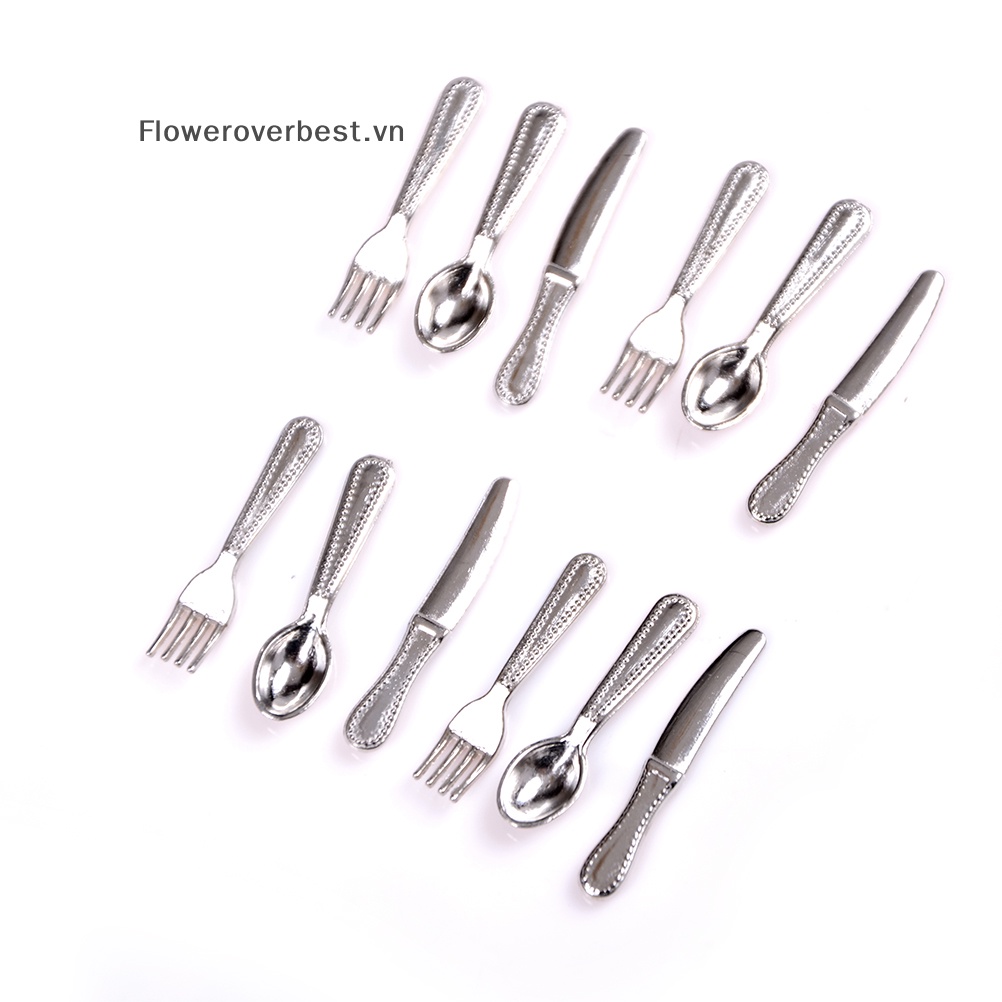 Set 12 Mô Hình Cảnh mini Trang Trí Nhà Búp Bê