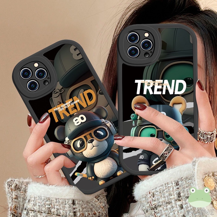 Ốp Điện Thoại Dẻo Họa Tiết Hoạt Hình Dễ Thương Cho iphone 15 14 13 12 11 pro x xs max 6 6s 7 8 plus