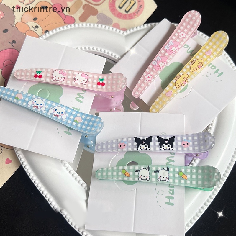 Kẹp Tóc Th kawaii pochacco kuromi Hình Trái Tim Hoạt Hình Dễ Thương Đa Ứng Dụng Làm Quà Sinh Nhật vn