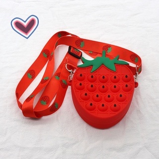 Pop it, Túi Bong Bóng, Túi Đồ Chơi Kiểu Động Vật Màu Sắc Cầu Vồng