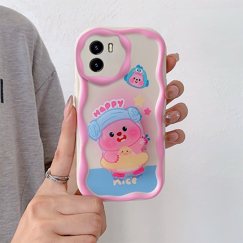 Ốp lưng vivo y15s / y15a / y15c / y01 Dễ Thương Ốp Điện Thoại Chống Sốc Hình Búp Bê 3d Thời Trang Cho vivo y15s / y15a / y15c / y01