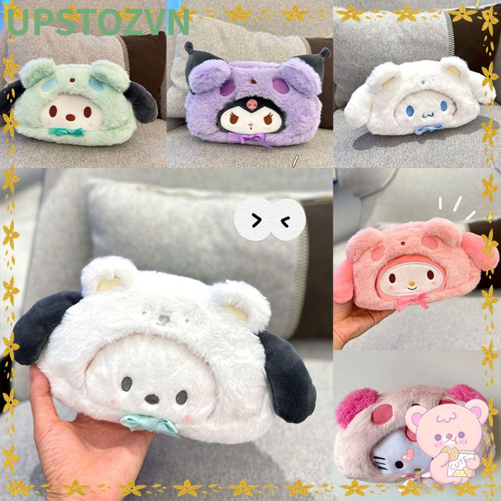 Upstozvn Túi Đựng Bút Chì / Đồ Trang Điểm Sức Chứa Lớn Hình kuromi cinnamoroll Hoạt Hình Dễ Thương Làm Quà Tặng Cho Học Sinh