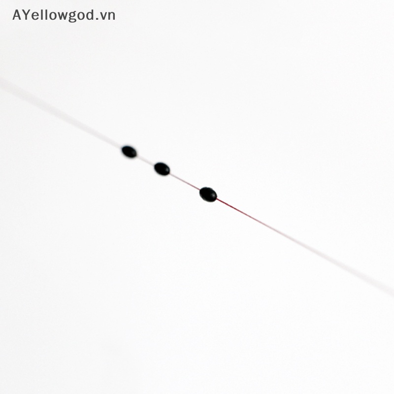 Bộ 120 / 20 Mồi Câu Cá Cao Su Màu Đen Hình oval vn