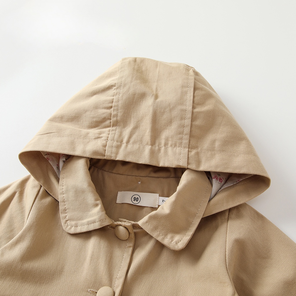 Áo Khoác Công Chúa Phong Cách Mới Thời Trang Xuân Thu Dành Cho Bé Gái