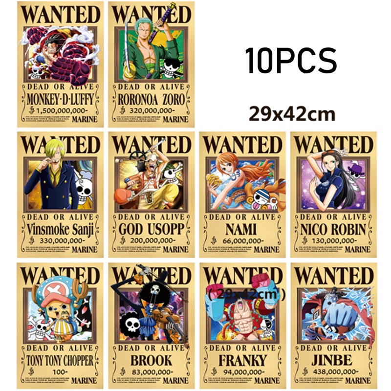 Ab Poster Phim Hoạt Hình one piece Trang Trí Phòng