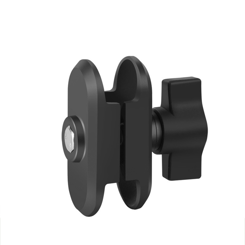 Giá Đỡ Hai Ổ Cắm 25mm / 1 inch Bằng Hợp Kim Nhôm Cho camera Xe Đạp Xe Máy