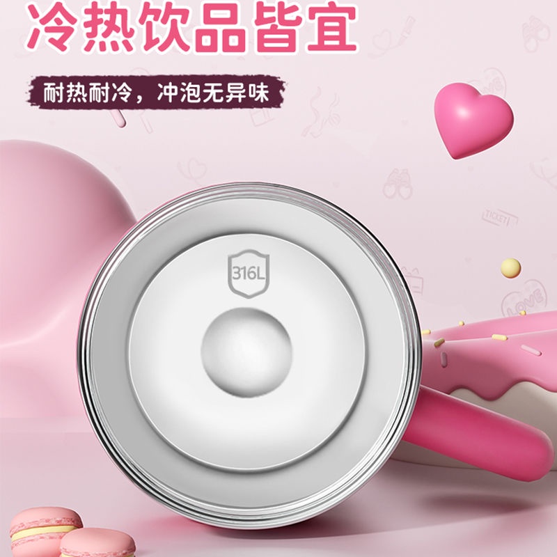 Cốc giữ nhiệt trẻ em Hello Kitty, cốc ống hút, cốc giữ nhiệt sữa, dung tích lớn, có tay cầm, cốc giữ nhiệt, cốc có ống hút, cốc giữ nhiệt inox 316, 700ml 1200ml