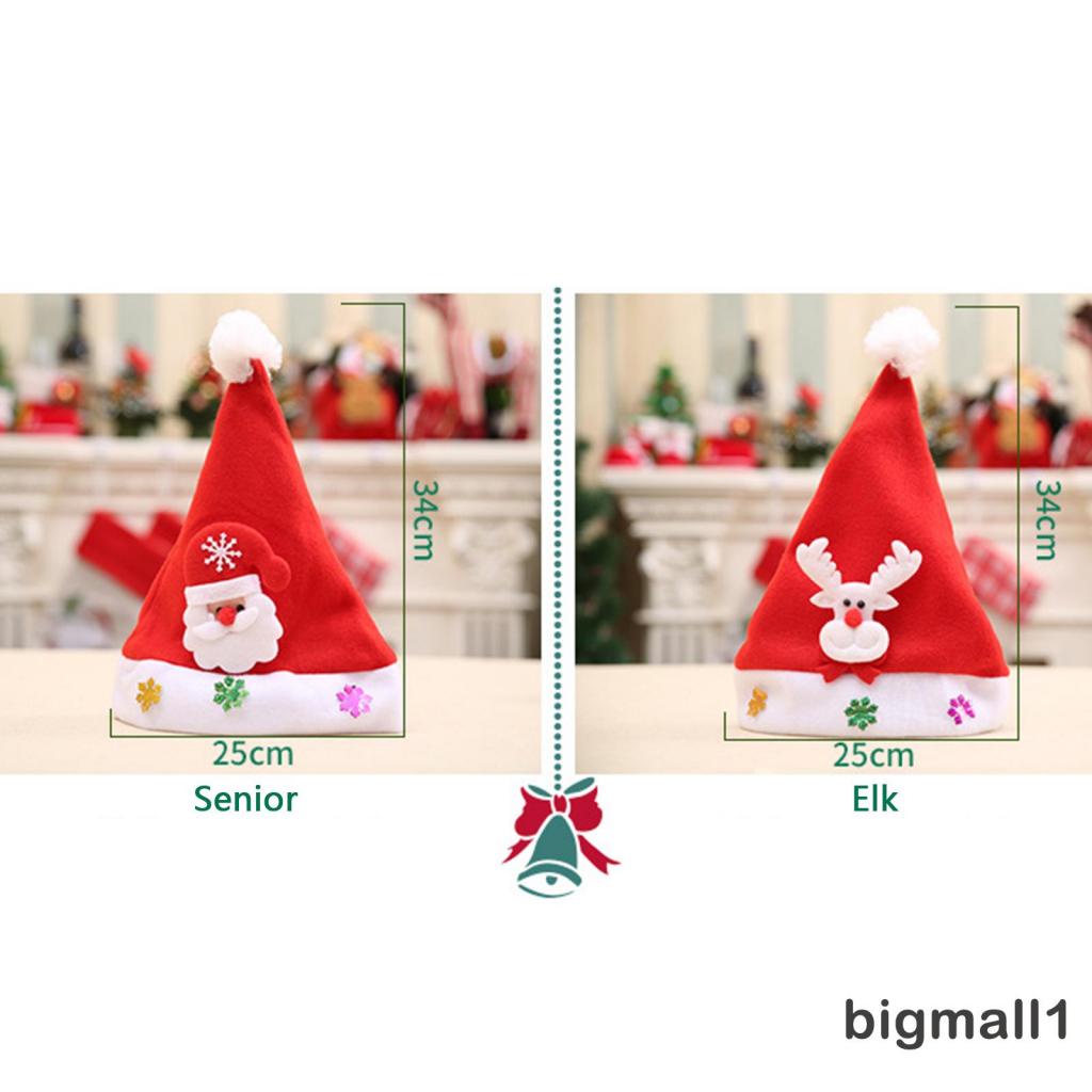 Mũ Ông Già Noel / Nai Sừng Tấm Thời Trang Cho Bé