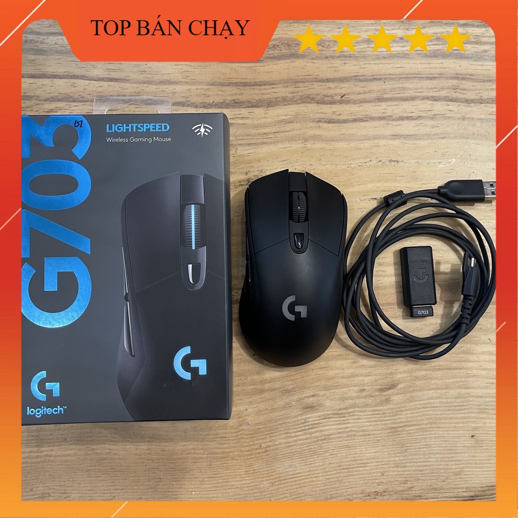 CHUỘT G703 HERO KHÔNG DÂY LIGHTSPEED