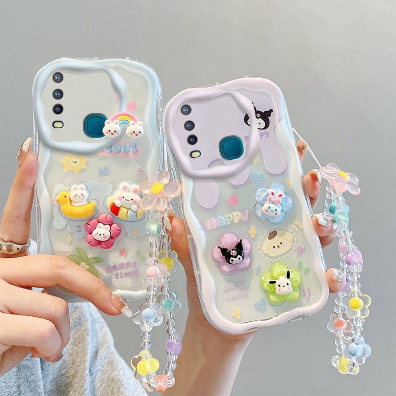 Ốp lưng vivo y15 ốp lưng vivo y17  Ốp Điện Thoại Gắn Búp Bê 3d Dễ Thương Cho vivo u10 vivo y17 y12